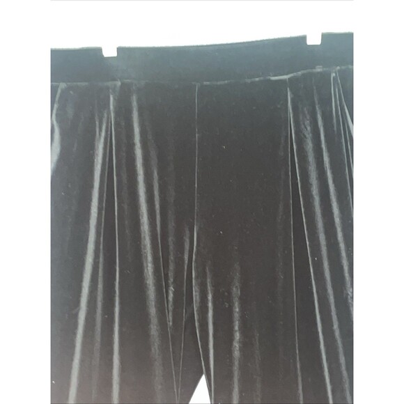 Express Womens Velvet Wide Leg Pants Size XL Whimsigoth Witchy Office Holiday - Picture 2 of 10